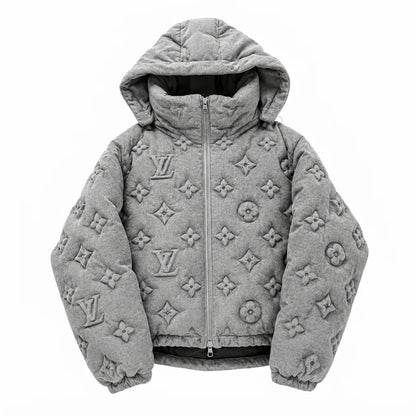 "LV"  PUFFER COAT