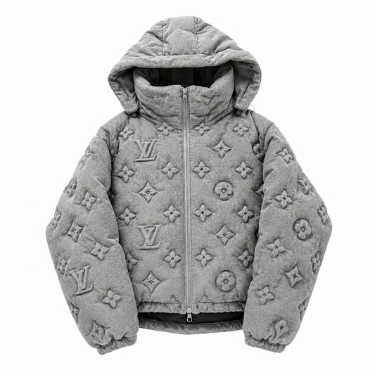 "LV"  PUFFER COAT